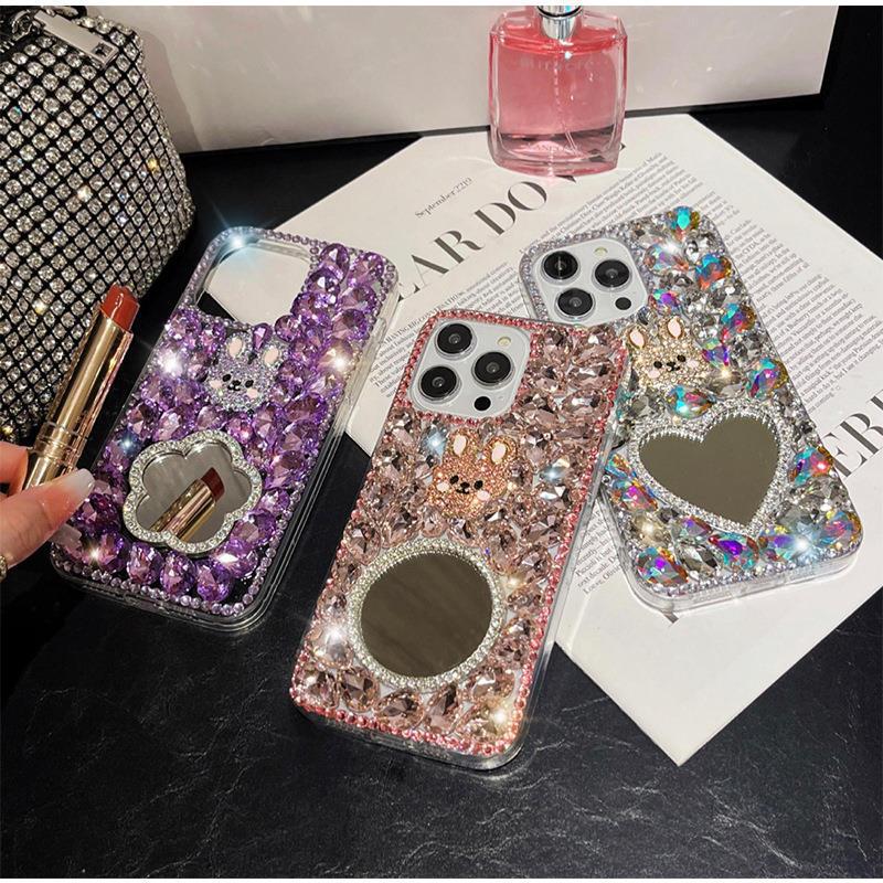 DIY iPhone Case Crystal Rabbit