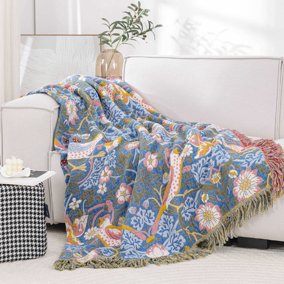 Flying Bird Cotton Gauze Blanket