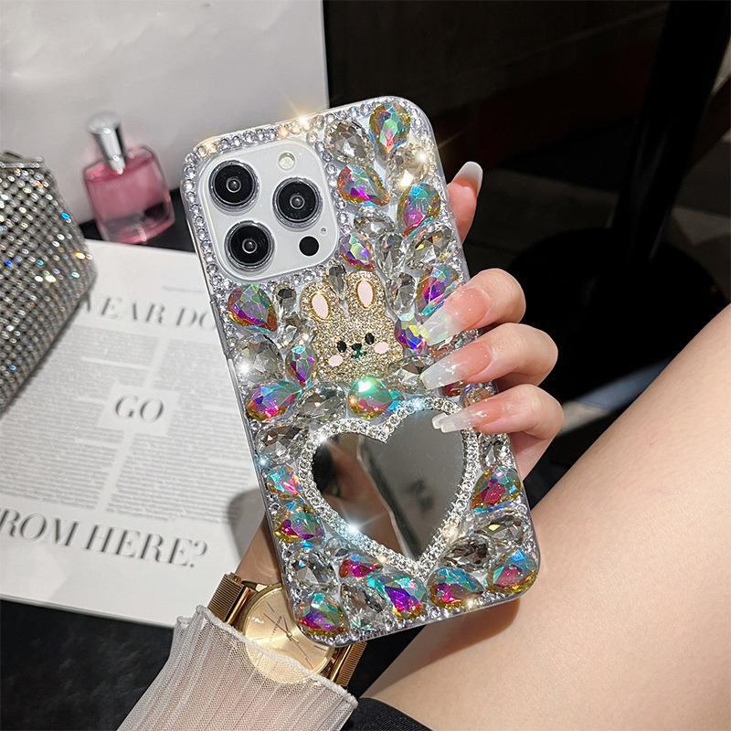 DIY iPhone Case Crystal Rabbit