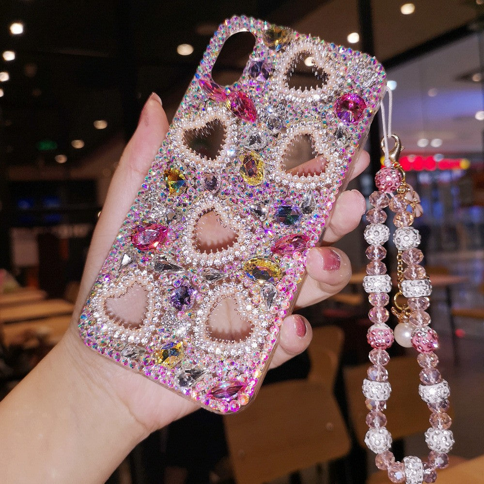 DIY iPhone Case Crystal Heart