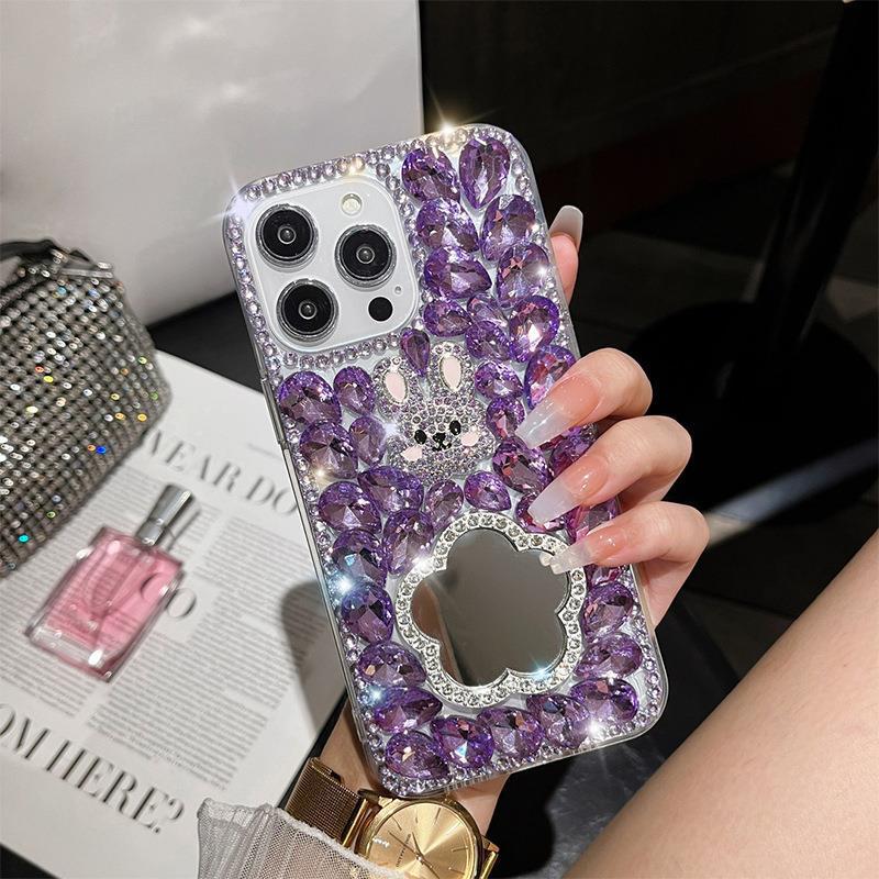 DIY iPhone Case Crystal Rabbit