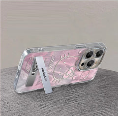 Hello Kitty iPhone 16 phone case with keychain