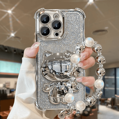 Hello Kitty iPhone 16 phone case with keychain