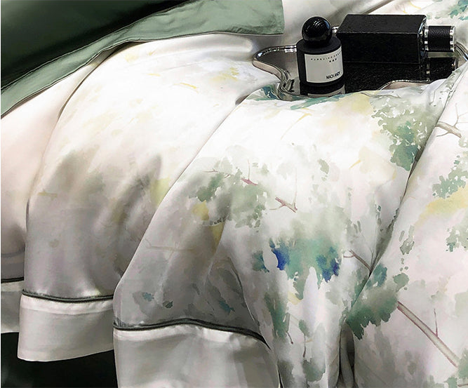 Green Forest Lyocell Bedding Set