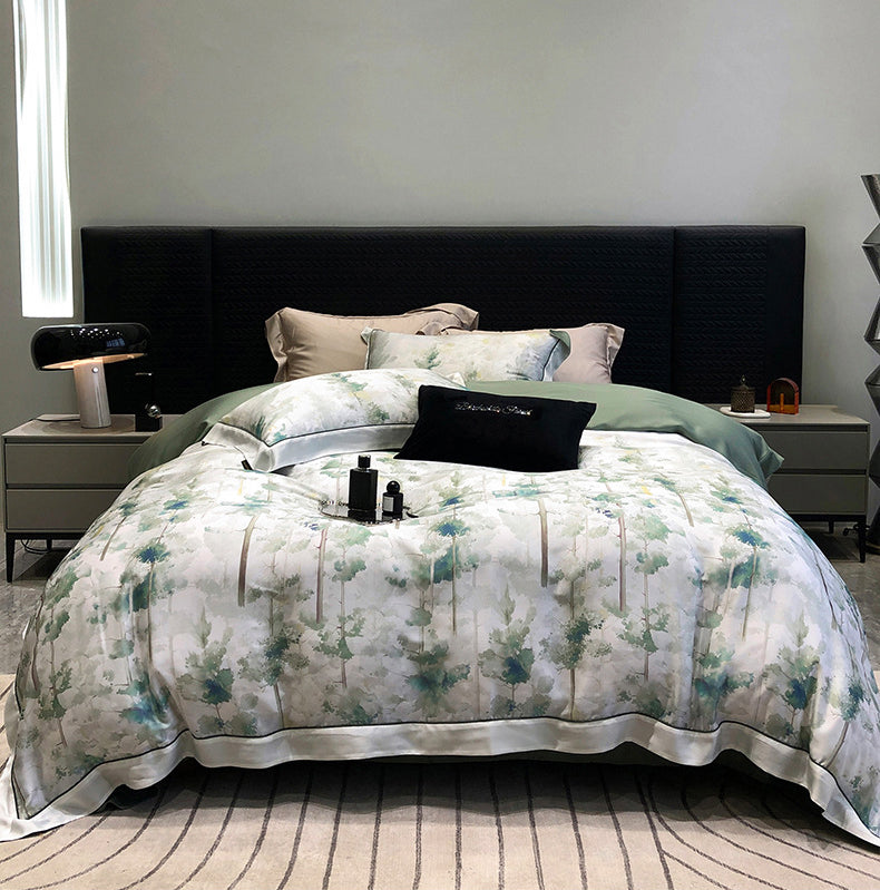 Green Forest Lyocell Bedding Set