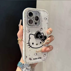 IPhone 16ProMax Phone Case Diamond Hello Kitty