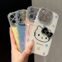 IPhone 16kt mobile phone case cat bow