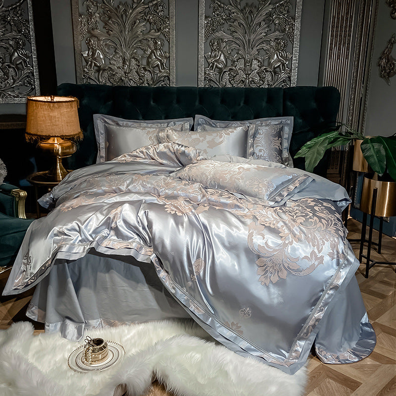 Timeless Cotton Satin Bedding Set