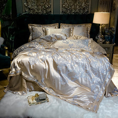 Timeless Cotton Satin Bedding Set